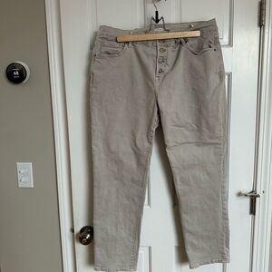 Old Navy Women's Boyfriend Jeans - Light Tan